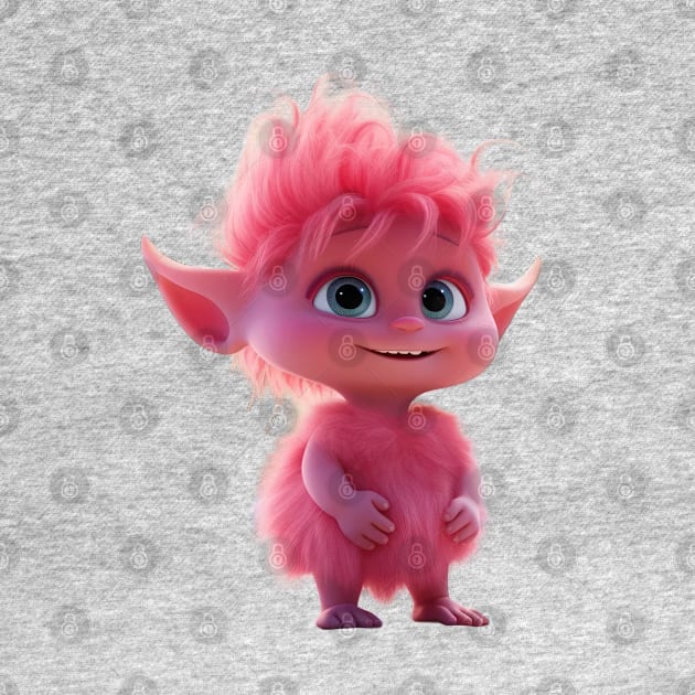 Cherry Blossom Troll by TooplesArt